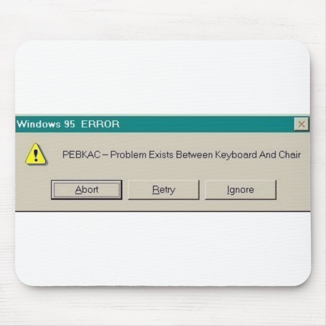 winows 95 mouse pad (Front)