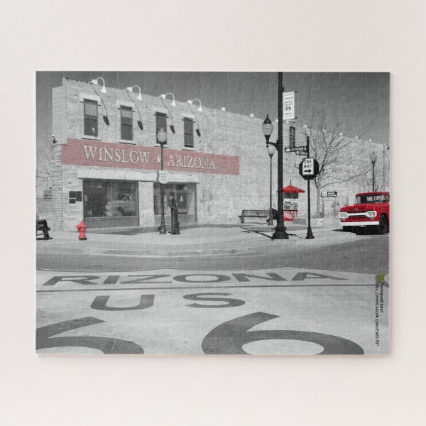 Winslow Arizona Red Splash Photograph