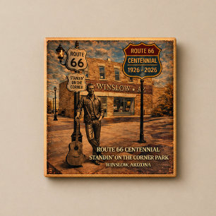 Winslow Arizona Standin' Corner Magnet