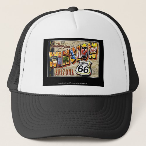 winslow arizona trucker hat