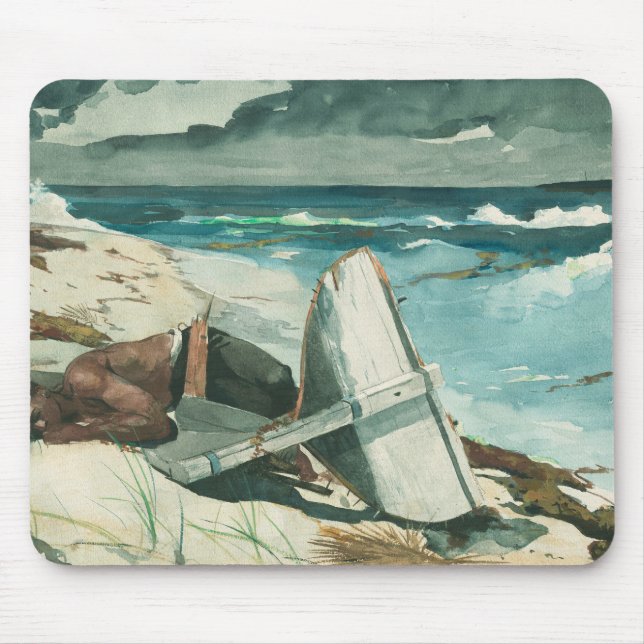 Winslow Homer - After the Hurricane, Bahamas Mouse Pad (Front)
