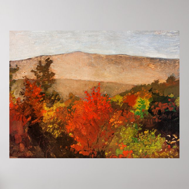 Winslow Homer, Autumn Treetops, Poster (Front)