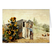 Winslow Homer - Backyard, Summer (Front Horizontal)