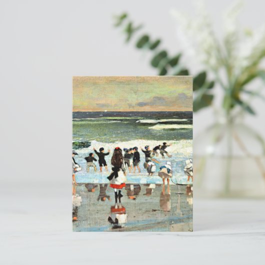 Winslow Homer - Beach Scene (Standing Front)