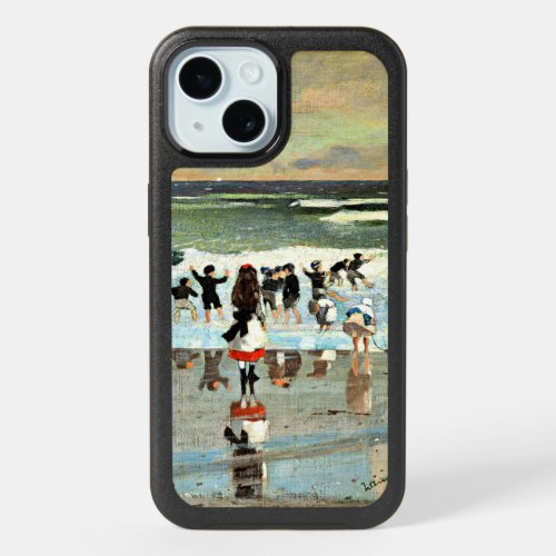 Winslow Homer _ Beach Scene iPhone 15 Case