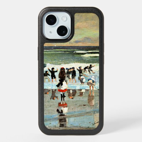 Winslow Homer _ Beach Scene iPhone 15 Case