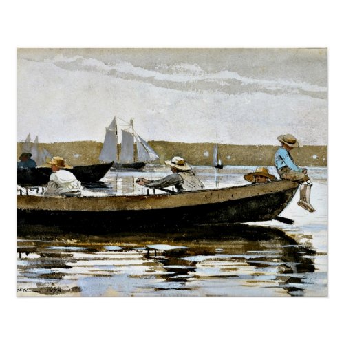 Winslow Homer _ Boys in a Dory Poster