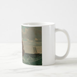 Winslow Homer - Breezing Up (A Fair Wind) Coffee Mug