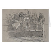 Winslow Homer - Children Sitting on a Fence (Front Horizontal)