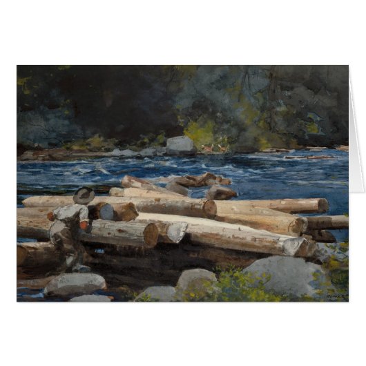 Winslow Homer - Hudson River Cards (Front Horizontal)