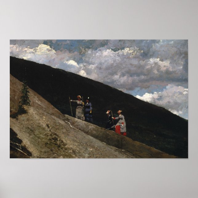 Winslow Homer - In the Mountains Poster (Front)