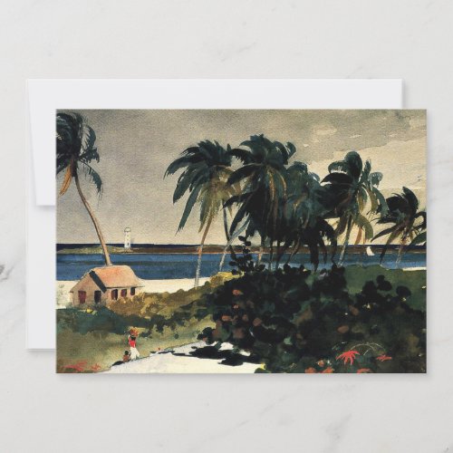 Winslow Homer _ Nassau Card