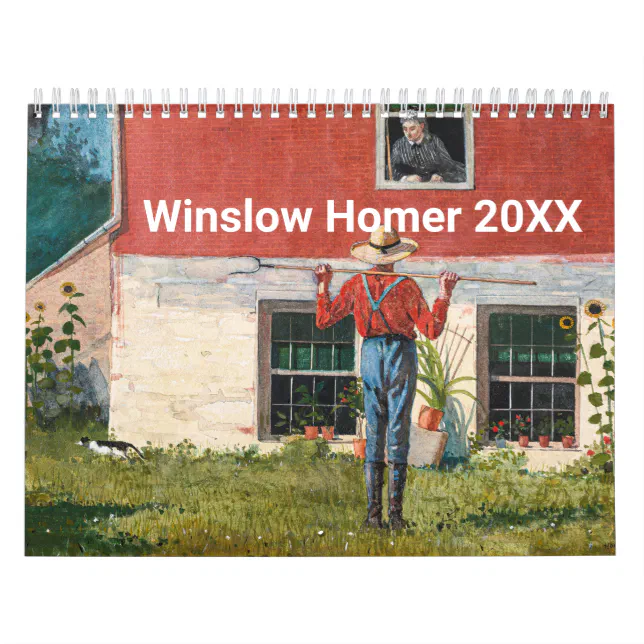 Winslow Homer Nature Classic Calendar Zazzle
