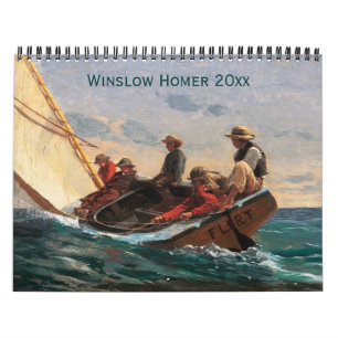 Winslow Homer Paintings Fine Art Calendar