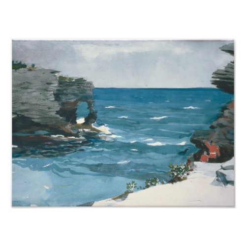 Winslow Homer _ Rocky Shore Bermuda Photo Print