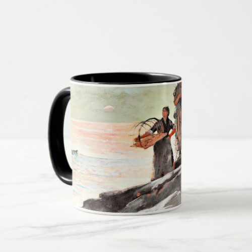Winslow Homer _ Saco Bay famous painting Mug