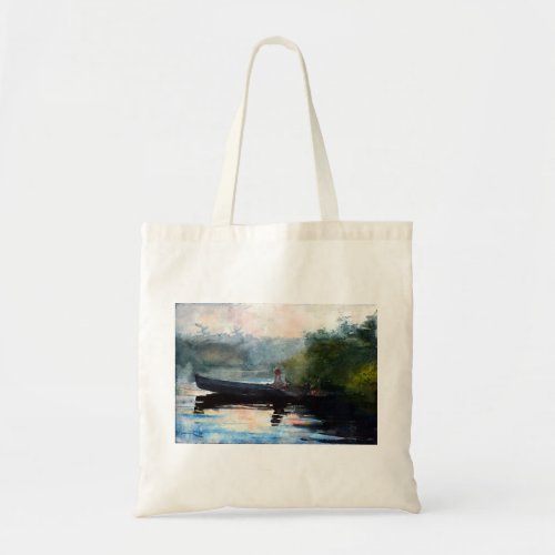Winslow Homer The End of the Day Adirondacks Tote Bag