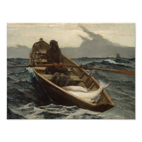 Winslow Homer _ The Fog Warning Photo Print