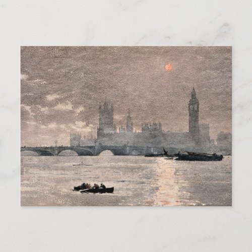 Winslow Homer _ The House of Parliament Postcard