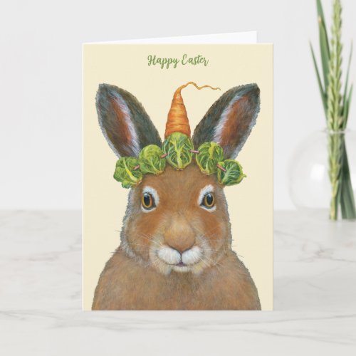 Winslow the hare Easter card