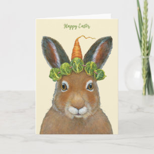 Winslow the hare Easter card