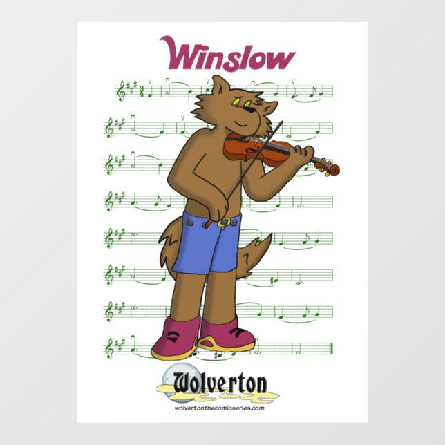 Winslow Window Cling (Sheet)