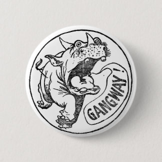 Winsor McCay's Legion of Ripsnorters' Rhinocerous  Button