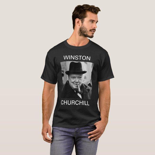 Winston Churchil T-Shirt (Front Full)