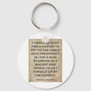 Winston Churchill #1 Keychain