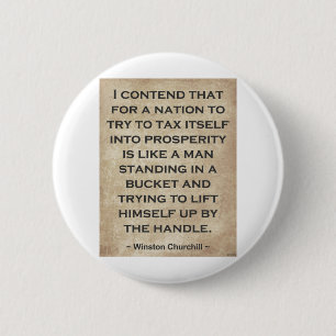 Winston Churchill #1 Pinback Button