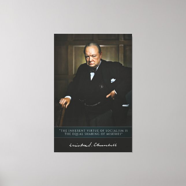 Winston Churchill - British Prime Minister Decor (Front)