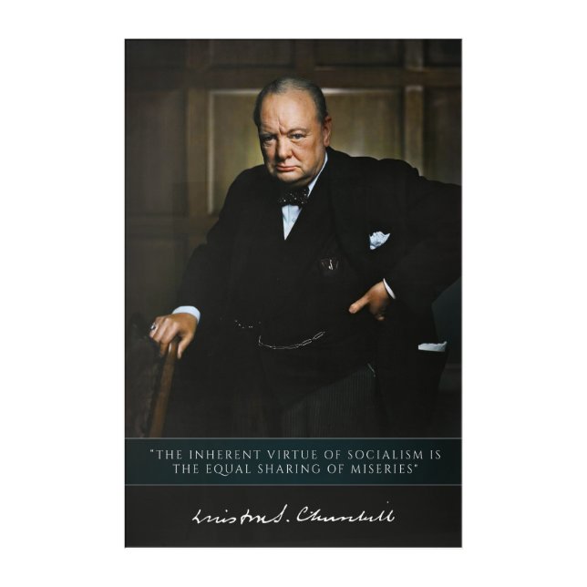 Winston Churchill - British Prime Minister Decor (Front)