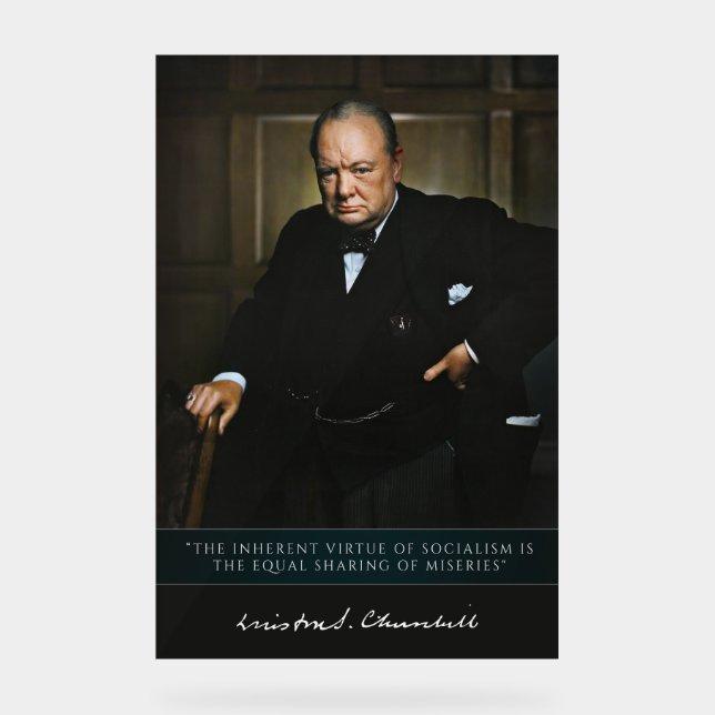 Winston Churchill - British Prime Minister Decor (Front)