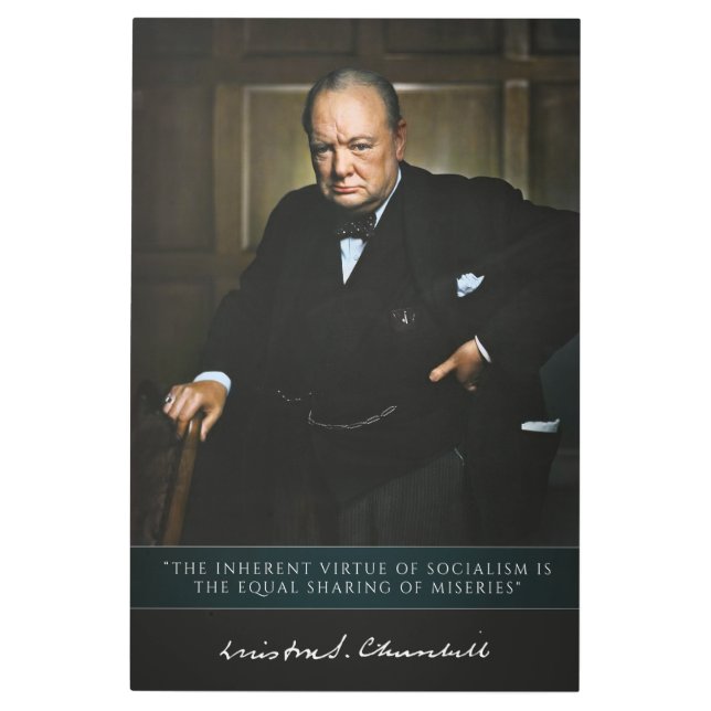 Winston Churchill - British Prime Minister Decor (Front)