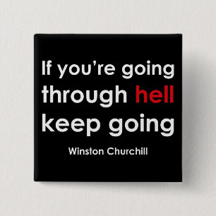 Winston Churchill Button