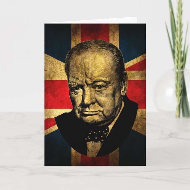 Winston Churchill Card (Front)