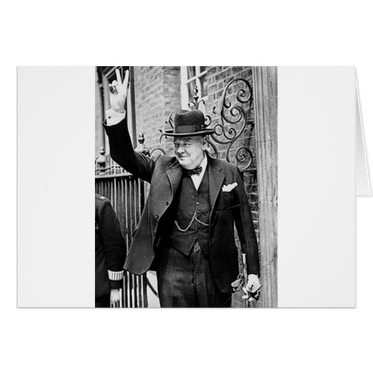 Winston Churchill Cards (Front Horizontal)