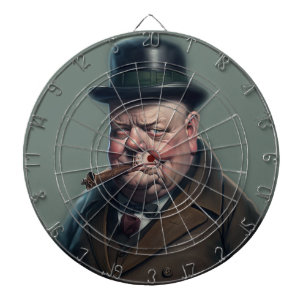 Winston Churchill Dartboard 2