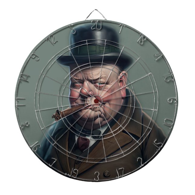 Winston Churchill Dartboard 2 (Front)