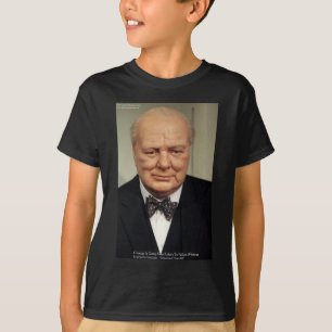 Winston Churchill Failure Wisdom Quote Gifts T-Shirt