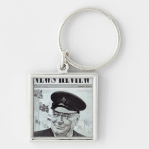 Winston Churchill Keychain