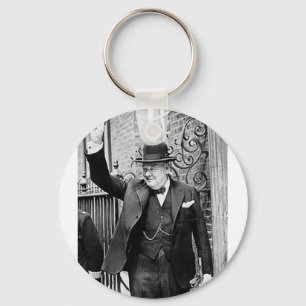 Winston Churchill Keychain
