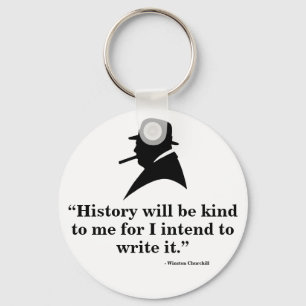 Winston Churchill Keyring - Quote 18