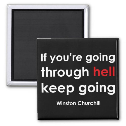 Winston Churchill Magnet