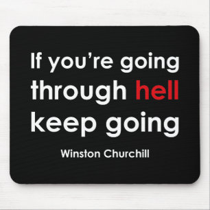 Winston Churchill Mouse Pad