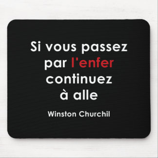 Winston Churchill Mouse Pad