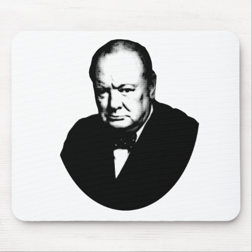 Winston Churchill Mouse Pad