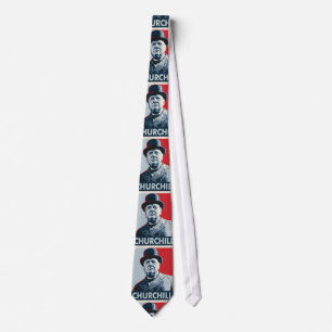 Winston Churchill Neck Tie