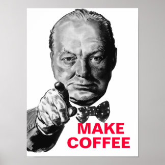 Winston Churchill Personalized Poster