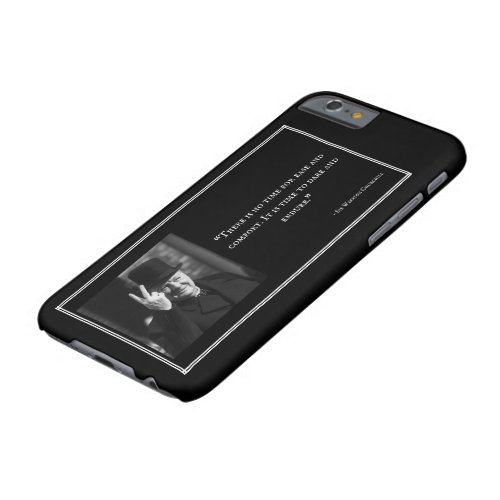 Winston Churchill Phone Case _ Quote 23 _ Black